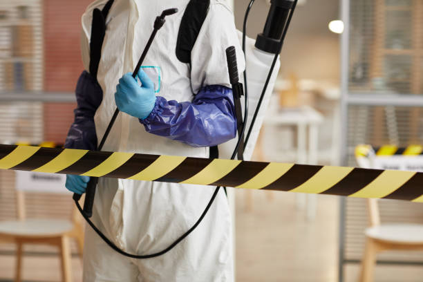 Professional Sewage Cleanup technician working in Jonesboro, GA